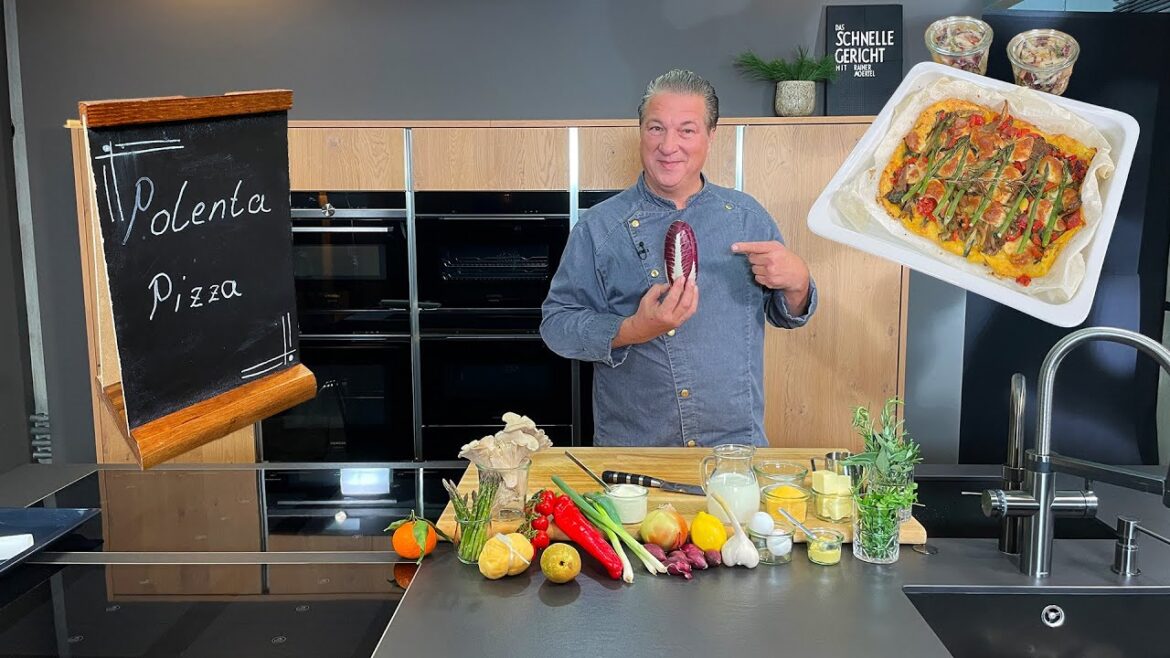 Polenta Pizza | Das schnelle Gericht