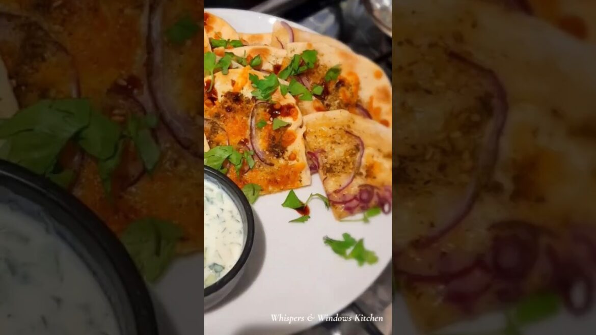 Zaatar and Cheese Flatbread