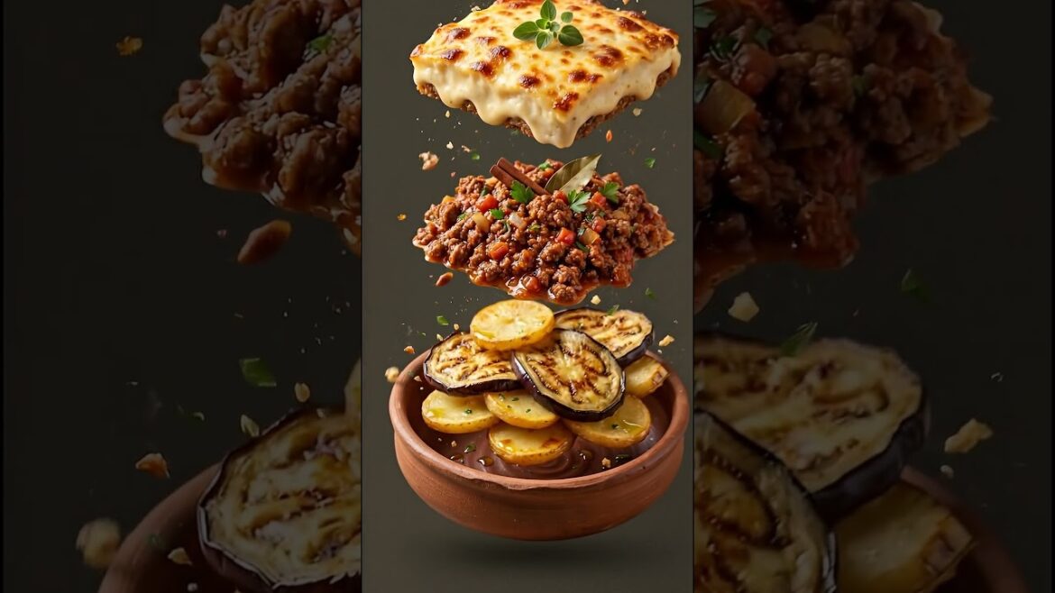 Deconstructing the Perfect Greek Moussaka #Moussaka #GreekCuisine #FoodExplodedView #reels #shorts Deconstructing the Perfect Greek Moussaka #Moussaka #GreekCuisine #FoodExplodedView #reels #shorts