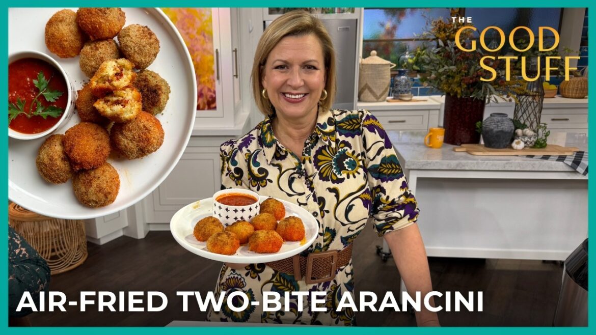@ohyum’s Two-Bite Arancini Recipe | The Good Stuff with Mary Berg @ohyum's Two-Bite Arancini Recipe | The Good Stuff with Mary Berg