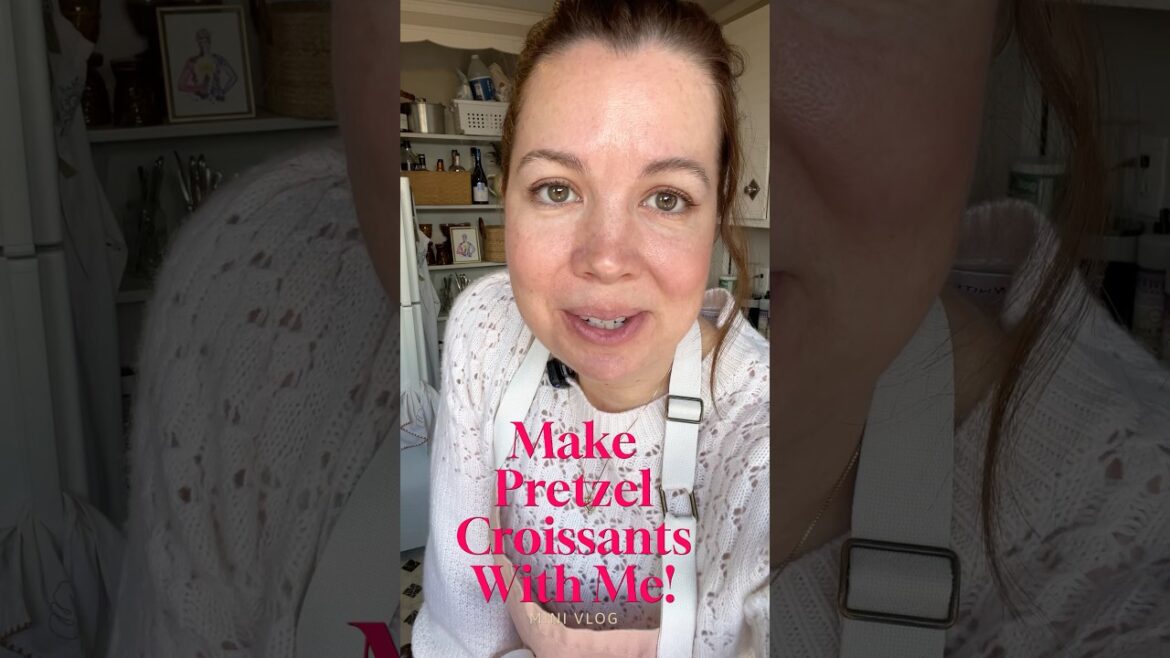 Pretzel Croissants Tutorial! #croissantrecipe #croissant #pretzels #bakingrecipes #bakingsoda
