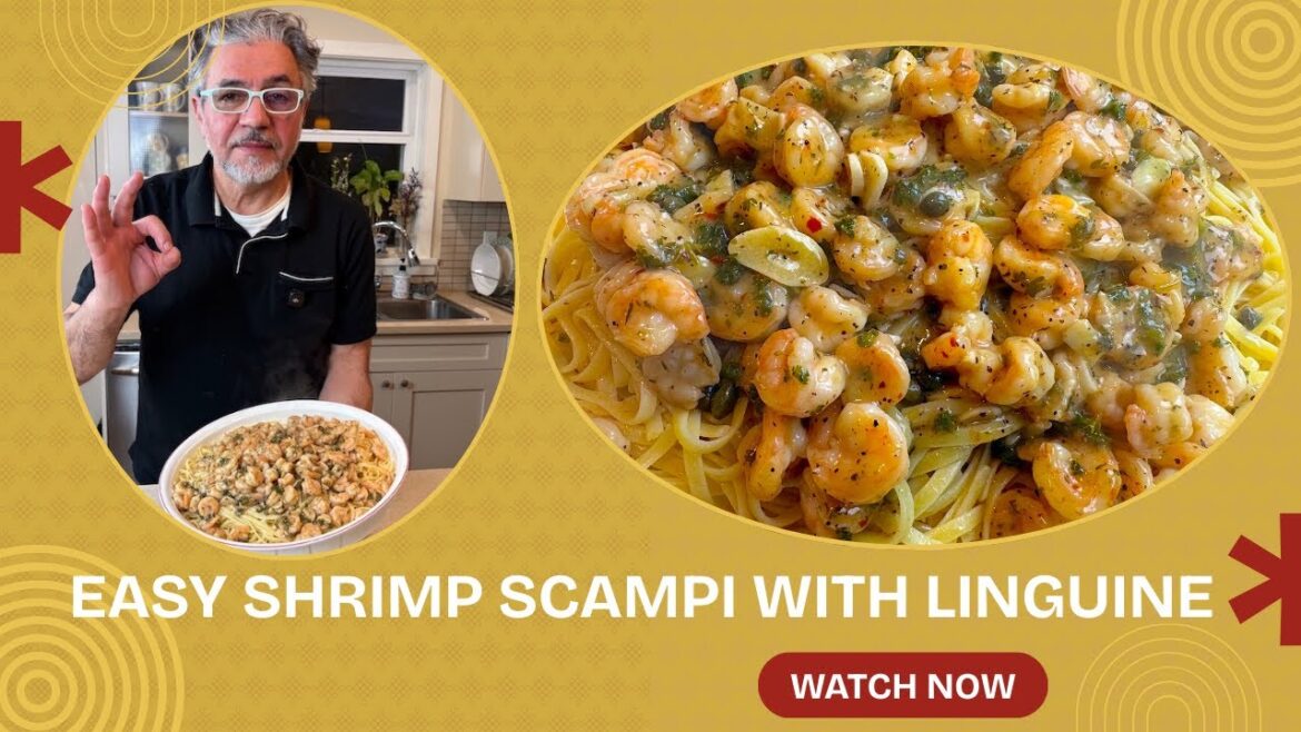 Easy Shrimp Scampi with Linguine Garlic Butter Lemon Pasta Recipe Easy Shrimp Scampi with Linguine Garlic Butter Lemon Pasta Recipe