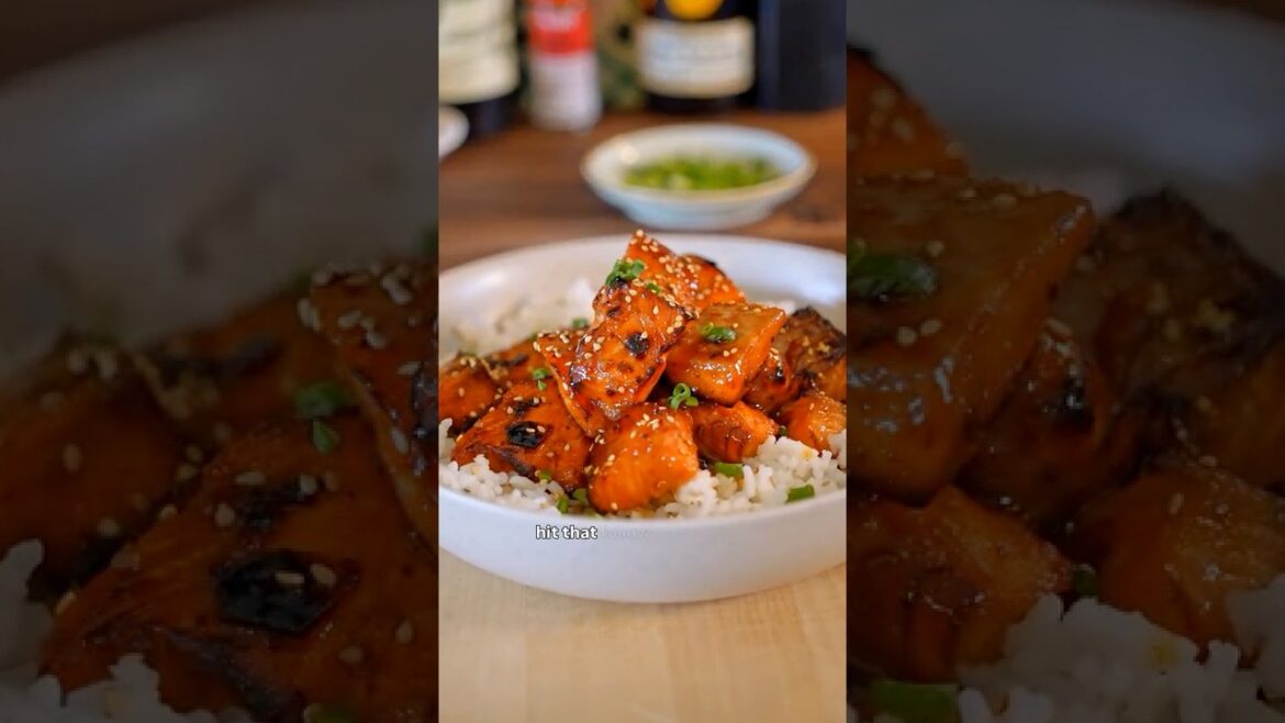 Teriyaki Salmon in the Air Fryer