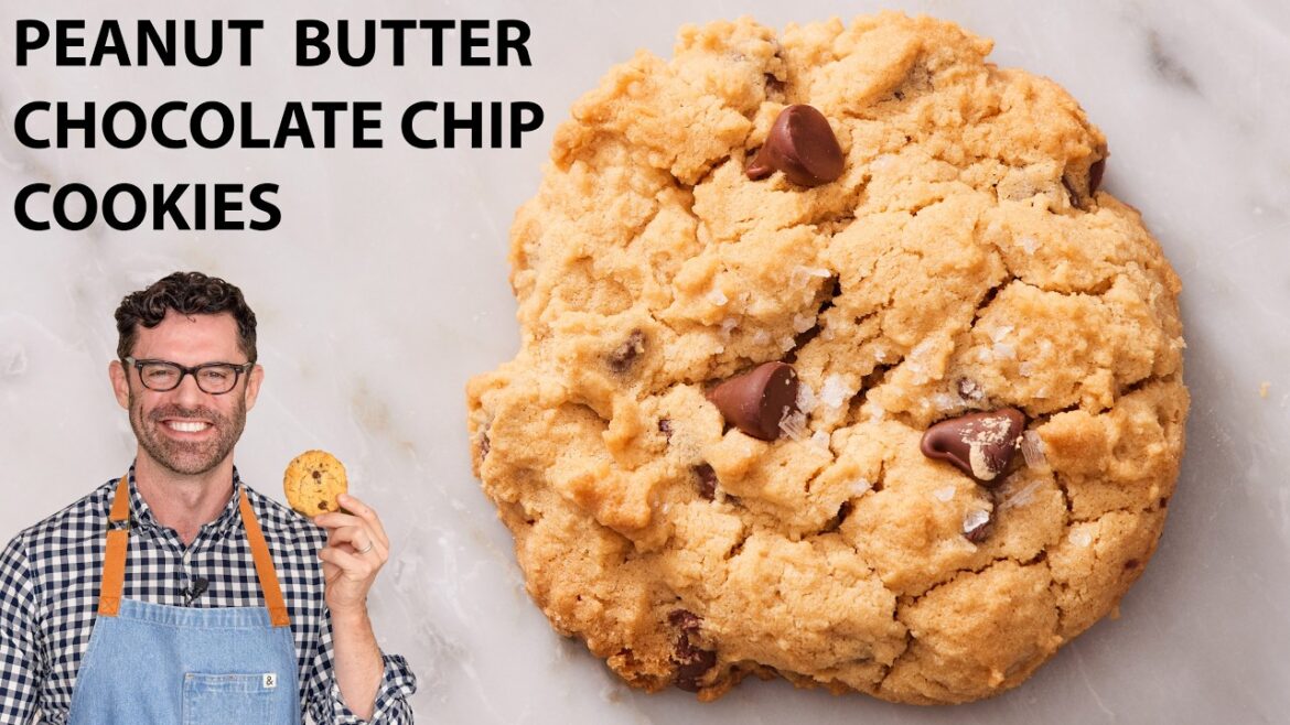 Easy Peanut Butter Chocolate Chip Cookies Recipe