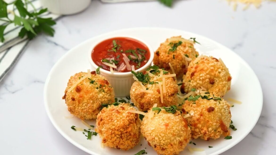 Air Fryer Arancini Rice Balls
