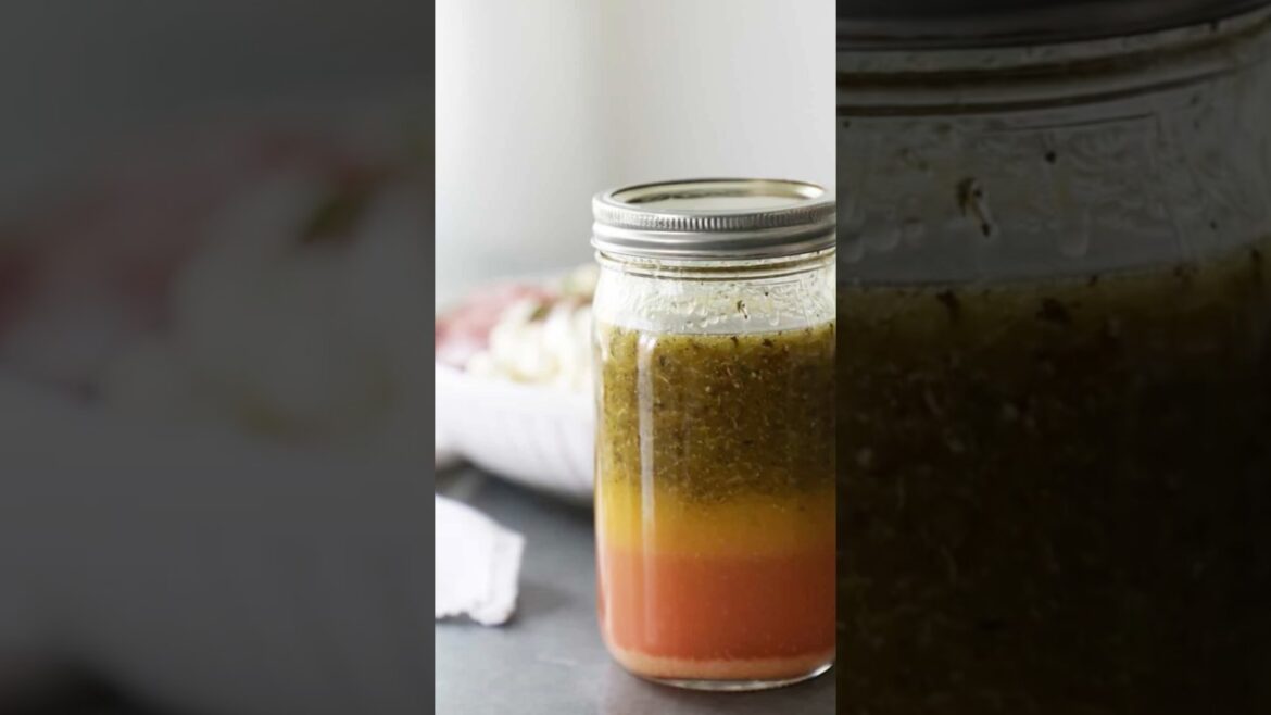 ✨HOMEMADE ITALIAN DRESSING✨