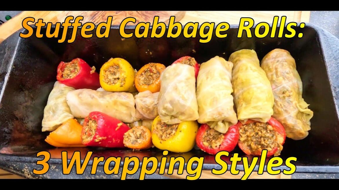 How to Wrap Stuffed Cabbage Rolls (3 Ways)