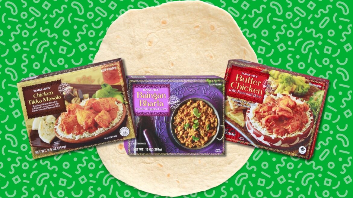 trader joe's indian burrito hack