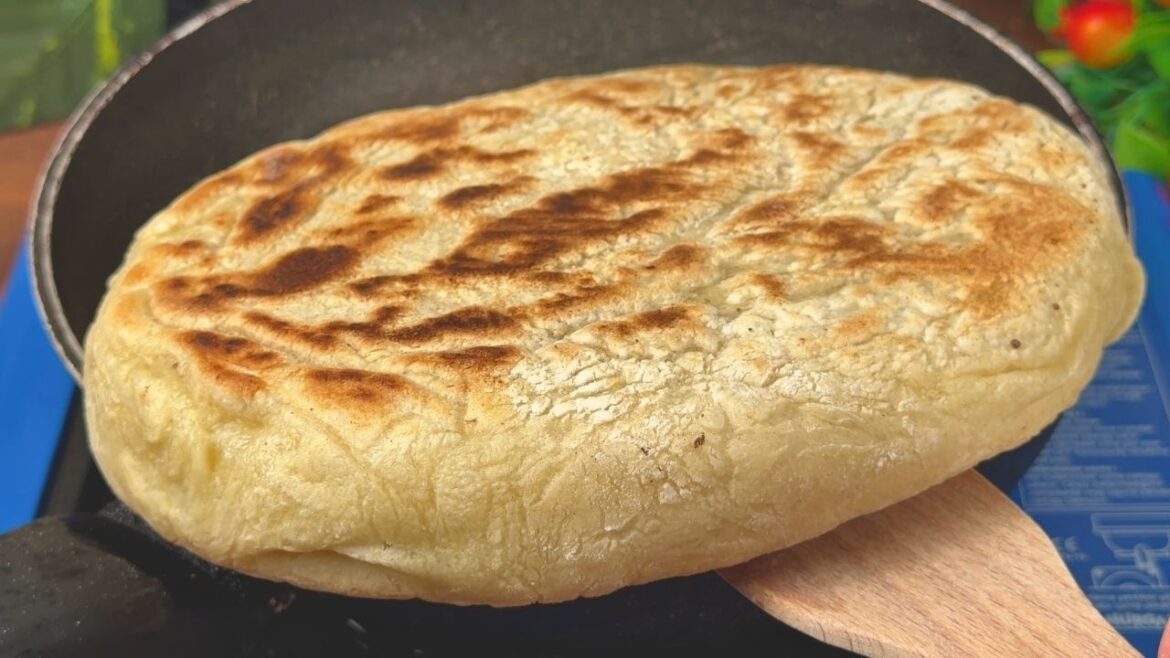 Bread Recipe: As Good as Ciabatta! No Oven, No Kneading.
