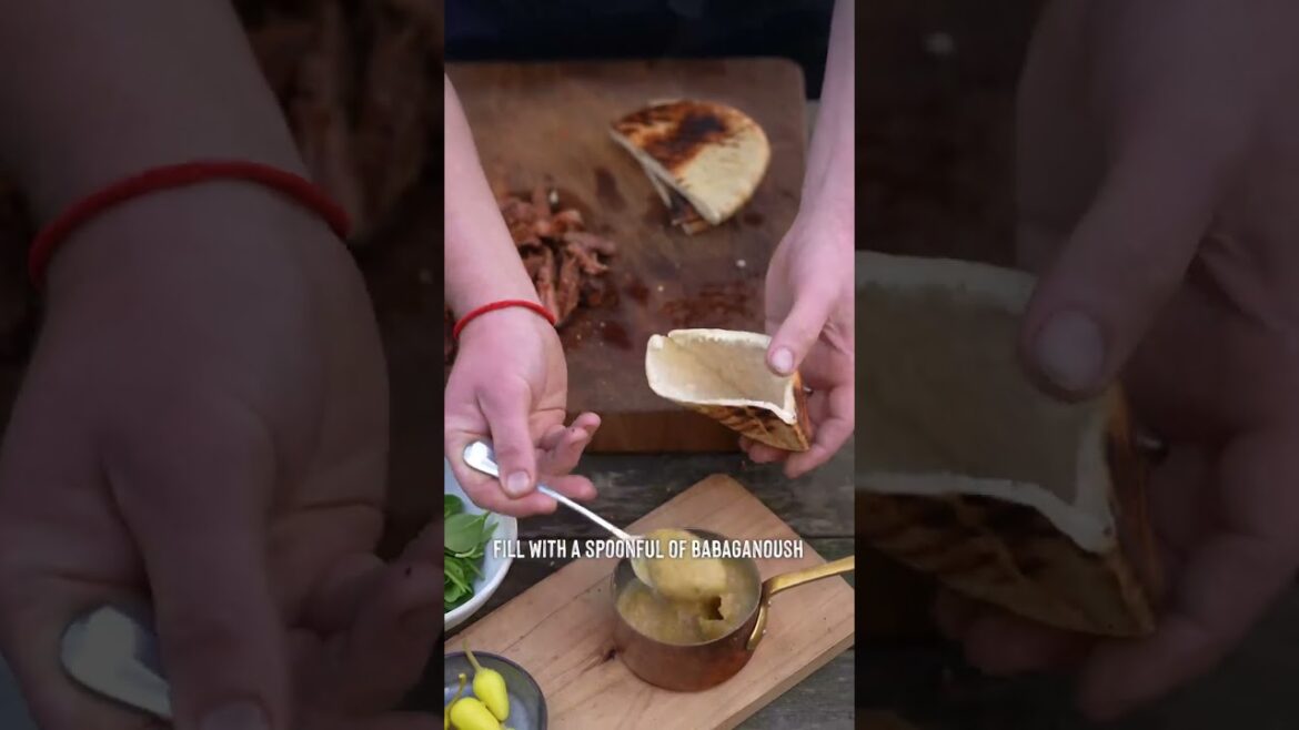 BBQ Greek Lamb Pita Souvlaki (Mediterranean BBQ Recipe)