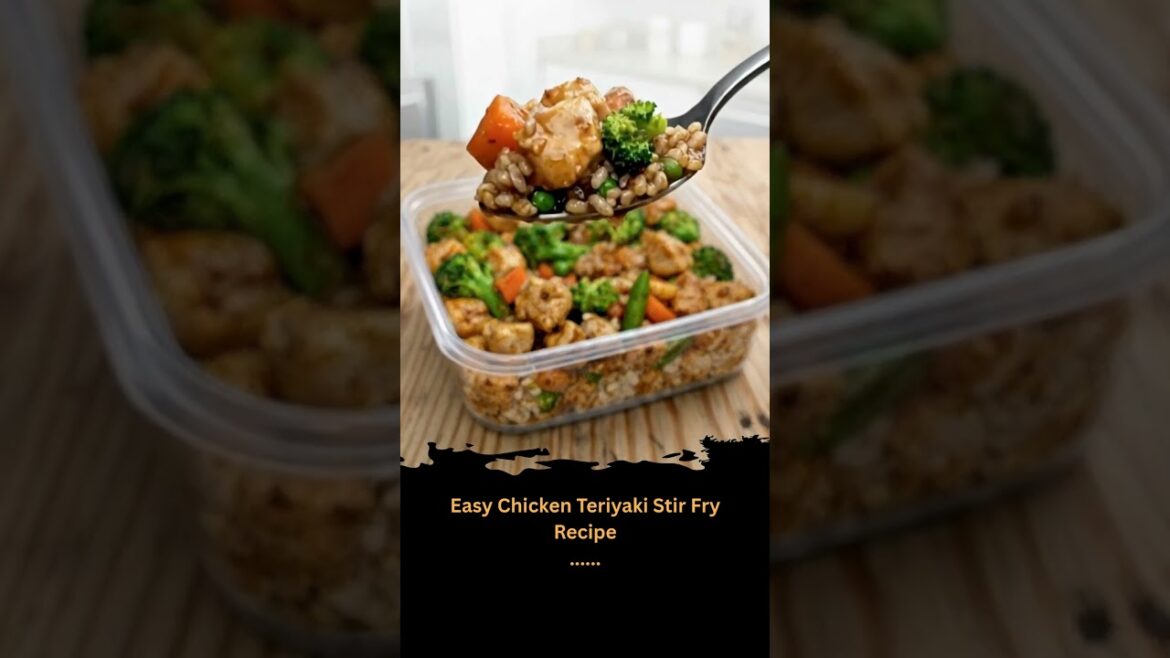 Chicken Teriyaki Stir Fry