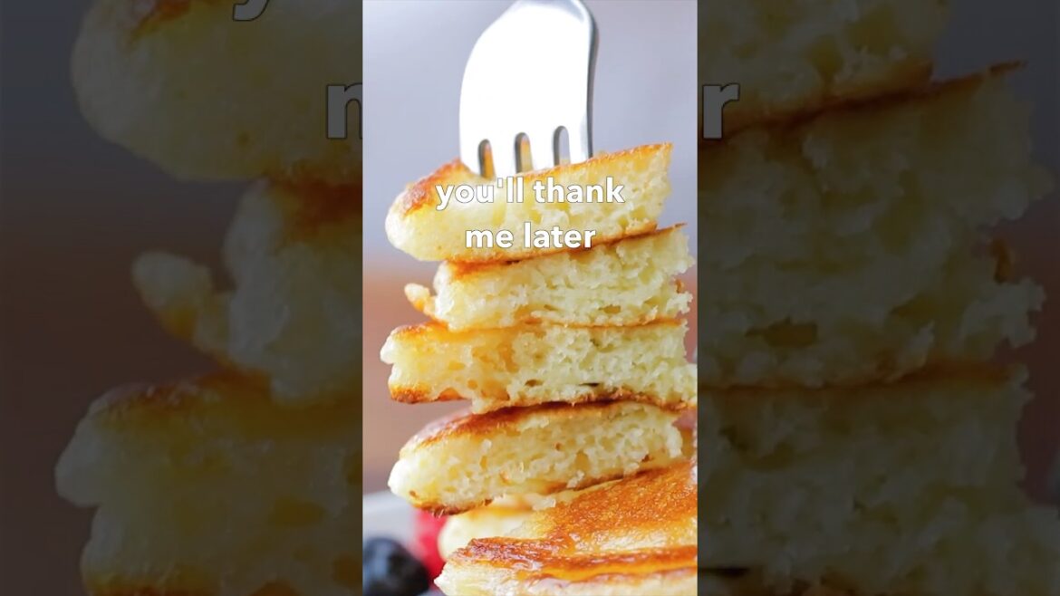 Buttermilk Pancakes - Quick & Fluffy #shorts