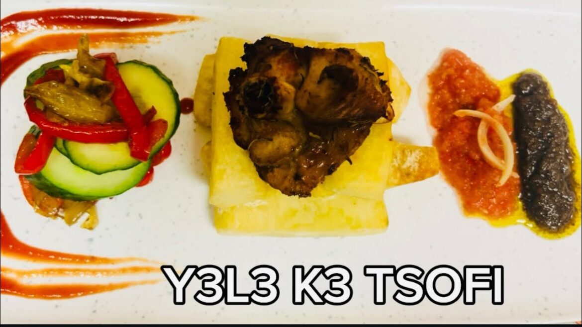 COOK THE MOST EASY AND YUMMY GHANA STREET FOOD | Y3L3 K3 TSOFI!!