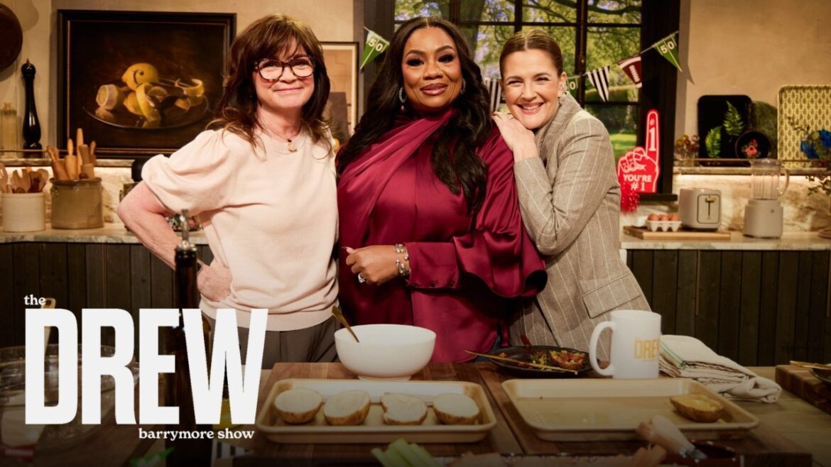 Valerie Bertinelli Shows Ms. Pat How to Make Super Bowl Potato Skins with Beer Cheese