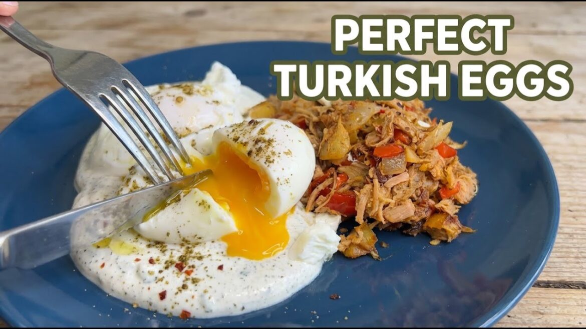 Za'atar Yogurt Meets Crispy Shawarma Hash and Poached Eggs