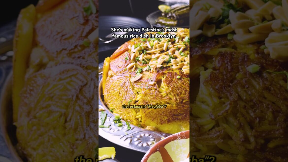 She’s making Palestine’s most famous rice dish in Brooklyn