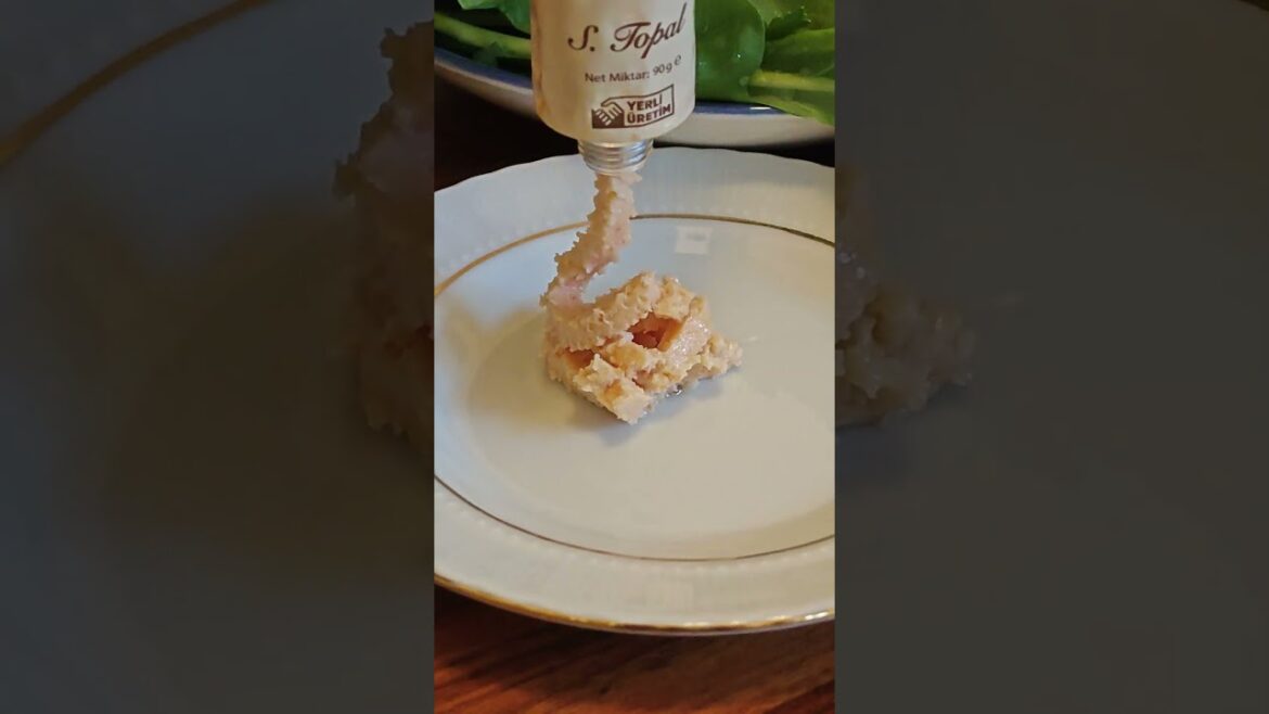 Tarama - закуска из икры Эгейского региона #muğla #мугла #тарама #tarama #еда #meze #закуска #вкусно