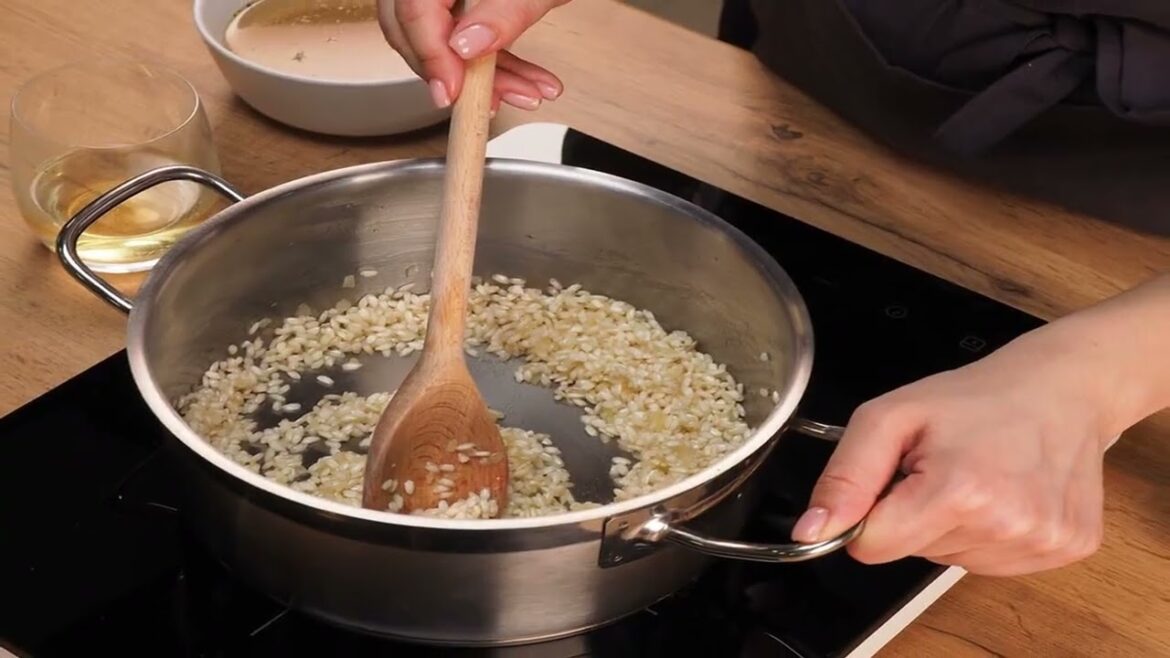 Porcini mushroom risotto