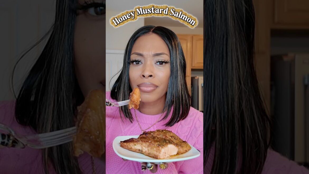 Let’s make honey mustard salmon! #salmon #seafood #easyrecipe #short