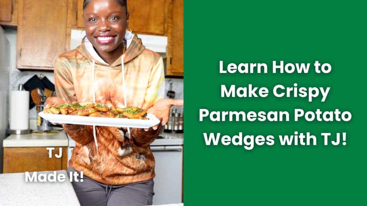 Crispy Parmesan Potato Wedges Recipe