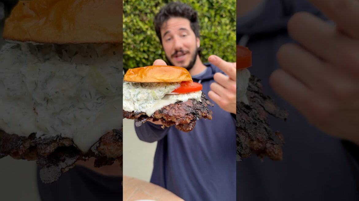 Greek Gyro Smashburger