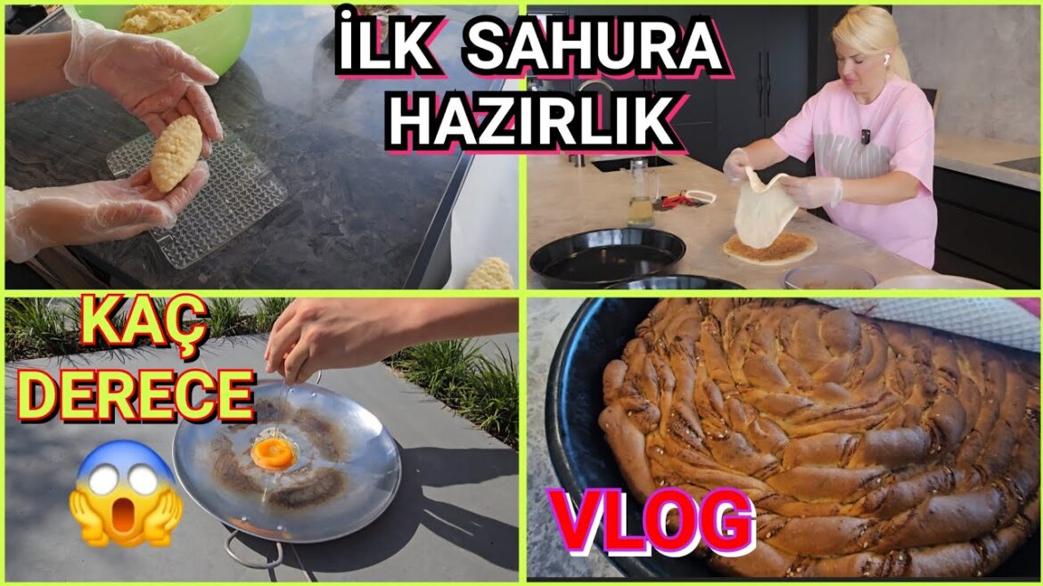 Yeni Evimizde İlk Sahur Hazırlığı | 2026 İlk RAMAZAN Vlog