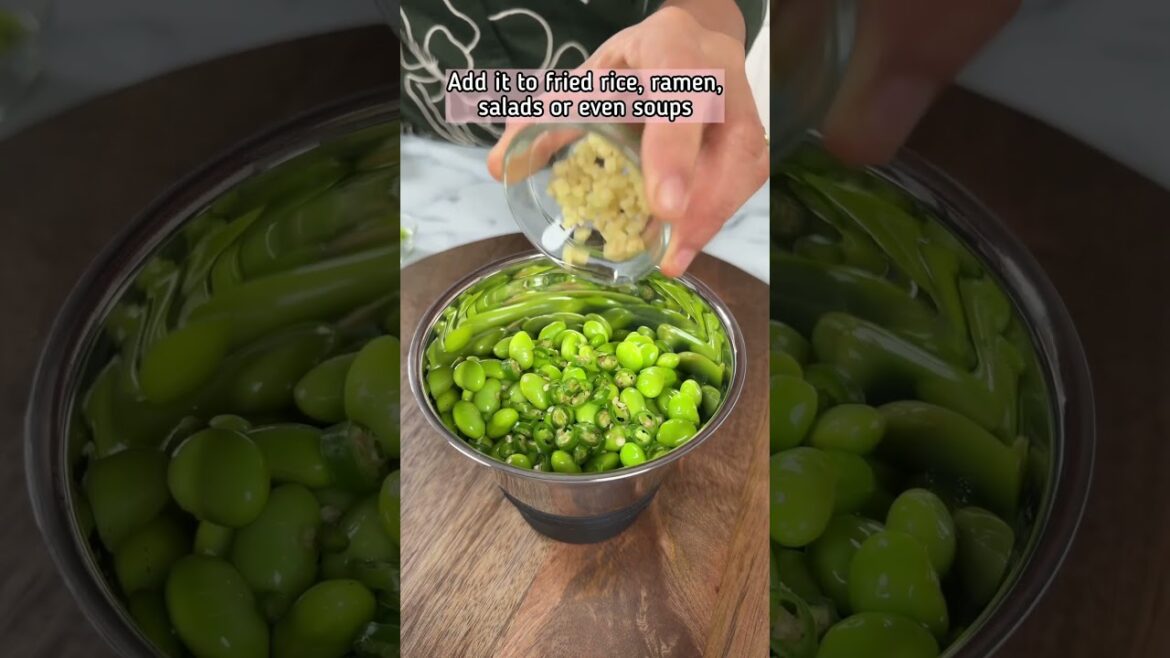 15 Minute Edamame Dimsum