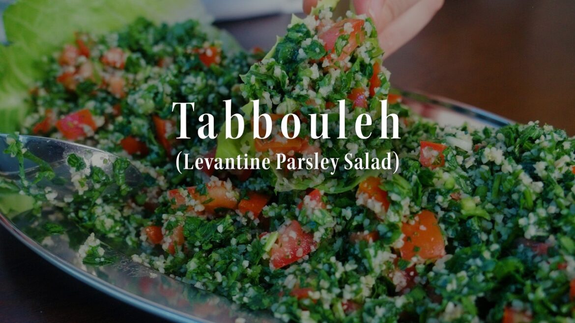 Tabbouleh (Levantine Parsley Salad)