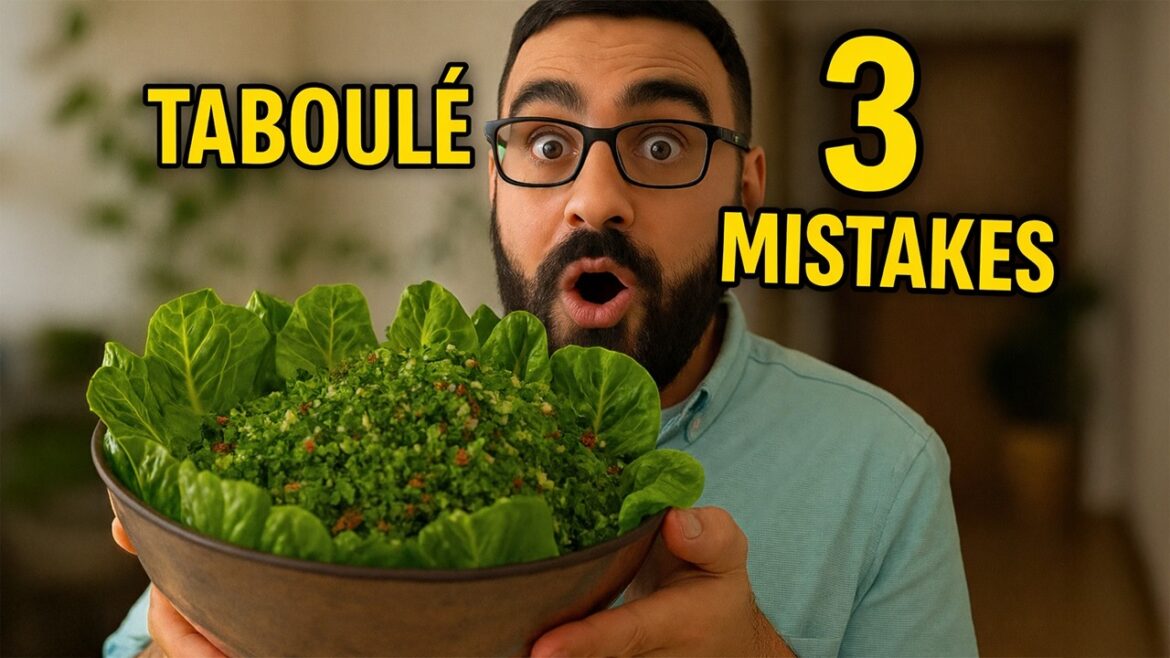 Tabbouleh Recipe: 3 Mistakes You're Making (Pro Chef Tips)