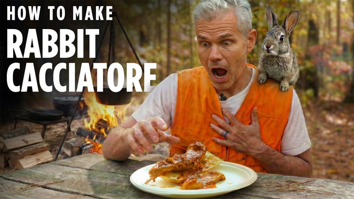 MAKE THE BEST CACCIATORE with RABBIT! | HUNTING RECIPES | Culinary Academy MAKE THE BEST CACCIATORE with RABBIT! | HUNTING RECIPES | Culinary Academy