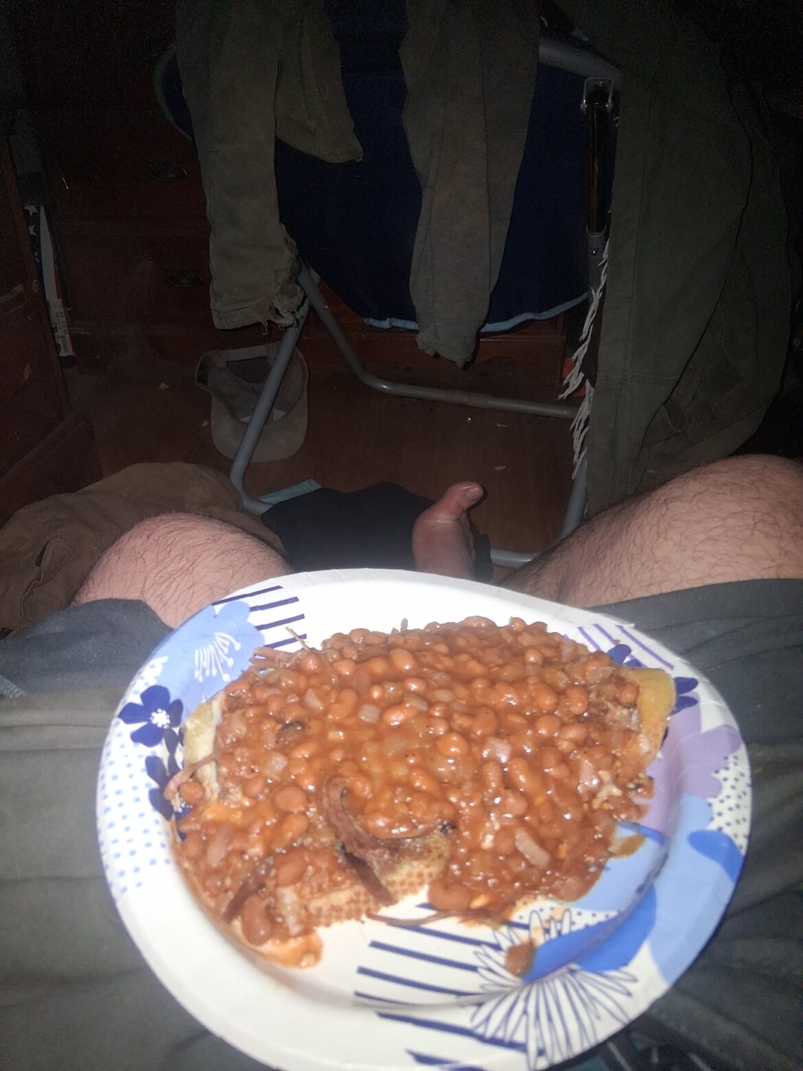 Sourdough guy here. Tonight we got beans on toast.(on top of pot roast and mayo, I also doctored the beans). Garlic Sourdough.