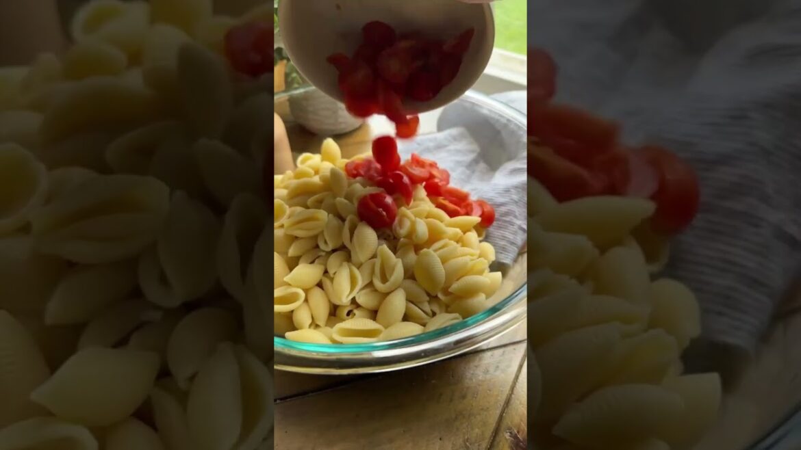 Chicken Bacon Ranch Pasta Salad