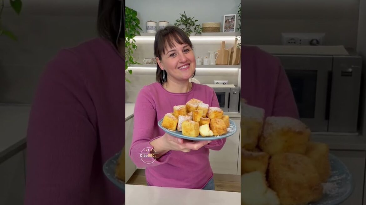 Impana la crema, friggila e questo è il risultato finale