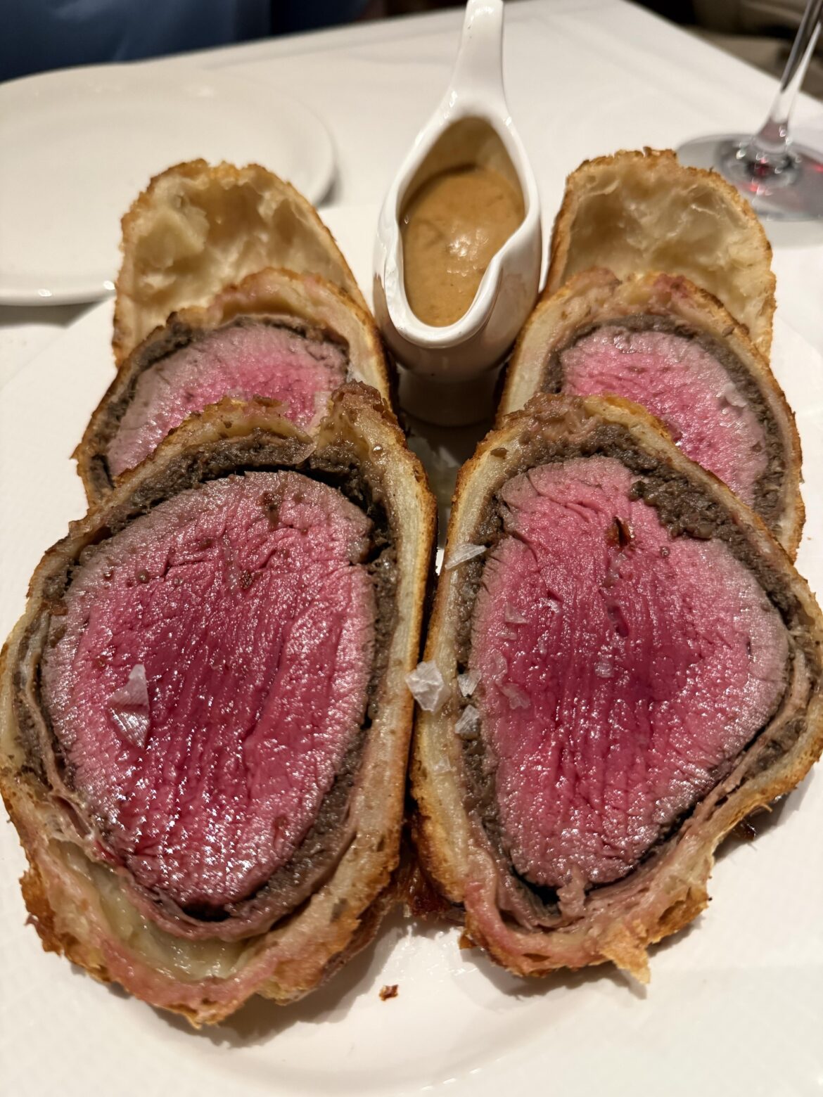 Obelix beef welly is yum.