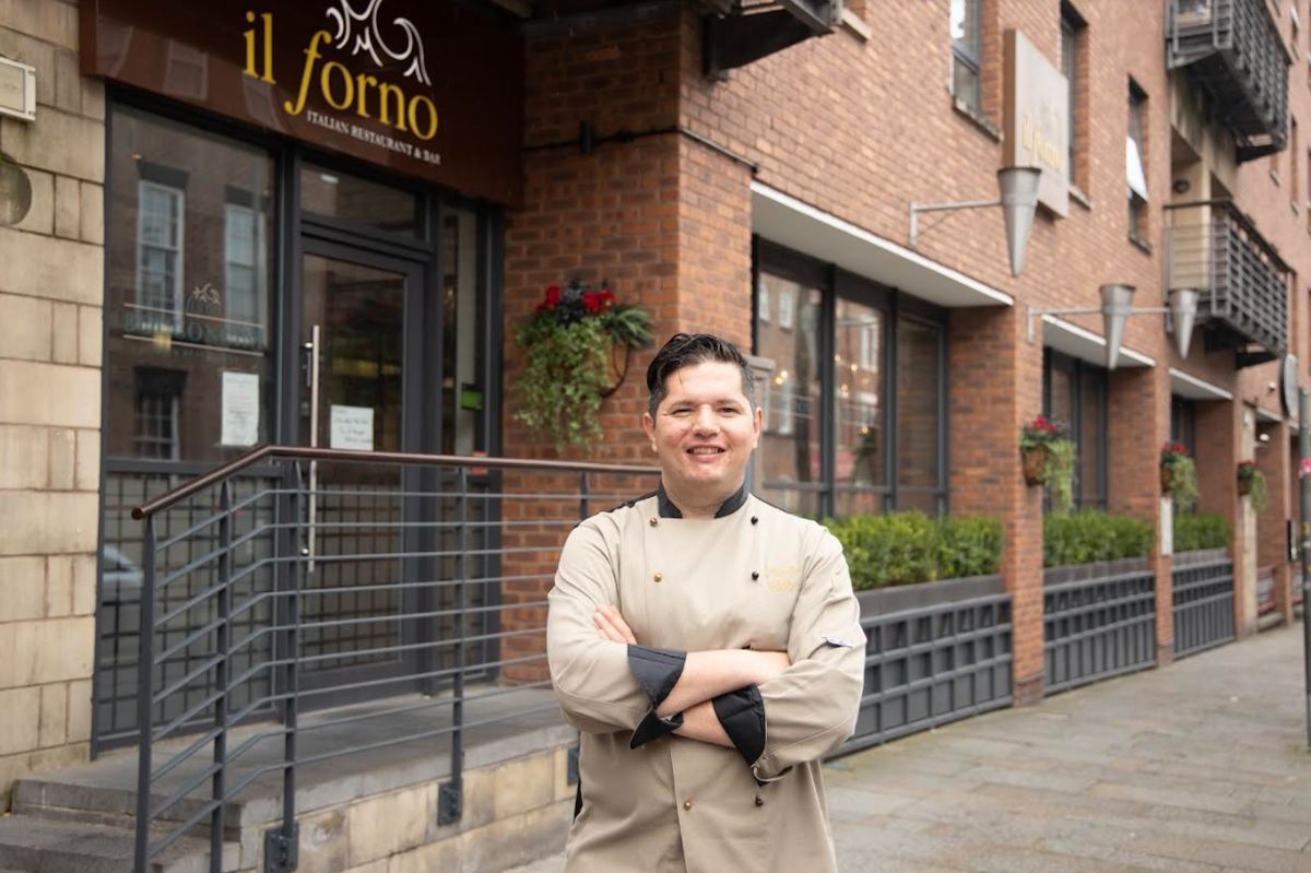 Paolo Cillo, owner of Il Forno, which is about to close its doors