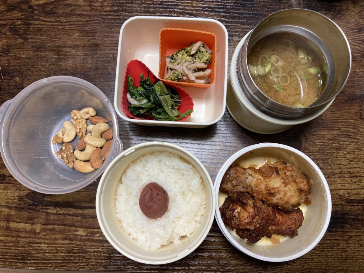 Leftovers from last night🍱