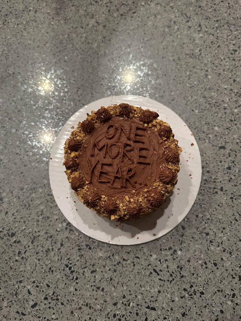 Boyfriends 29th Birthday mini cake