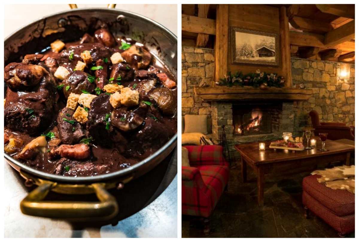 Hearty Savoyard dishes at La Table de Jeanne in Tignes, French Alps. © La Table de Jeanne