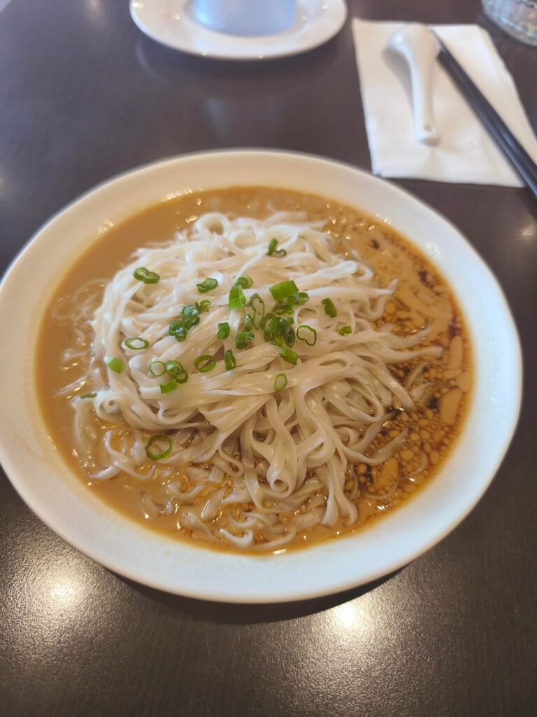 peanut butter noodles from shaxian delicacies