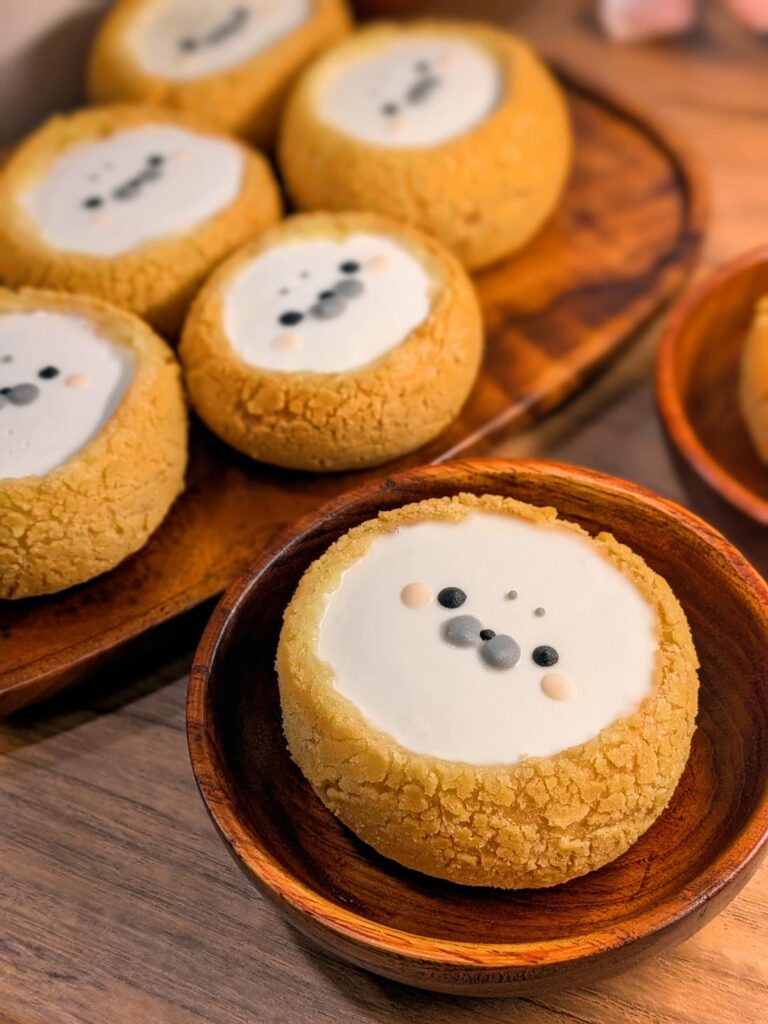 🦭Taro Mochi coconut cream pudding🦭