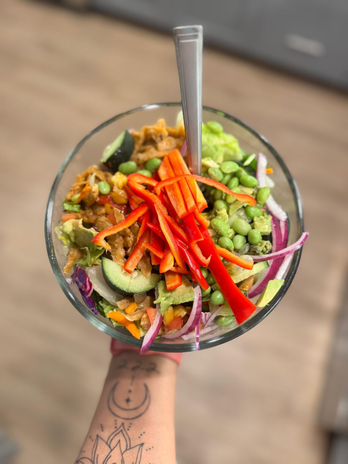 Daring Chicken Salad with Edamame