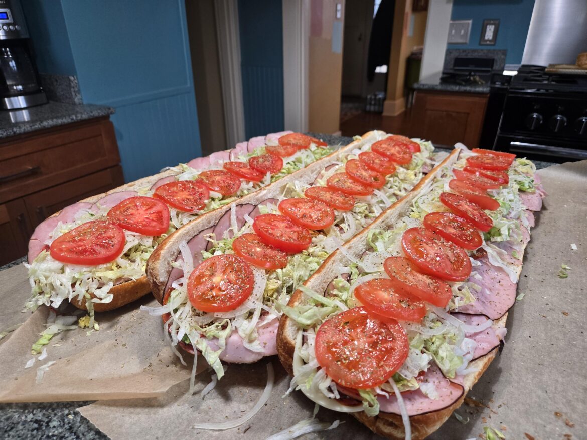 Gameday! Philidelphia transplant in Seattle. Not a big game without a hoagie!