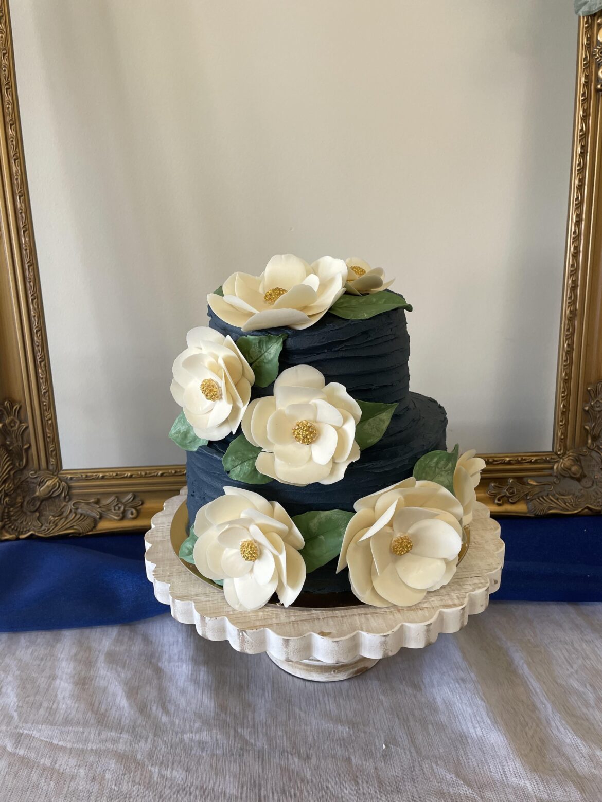 Wedding cake I made for a family member