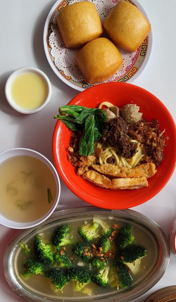 For today's breakfast, I ate Dim sum