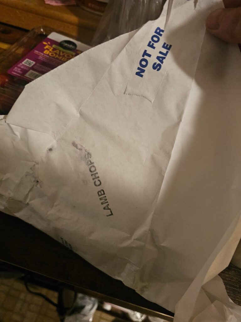 Chops portions from the woman who dumped me.