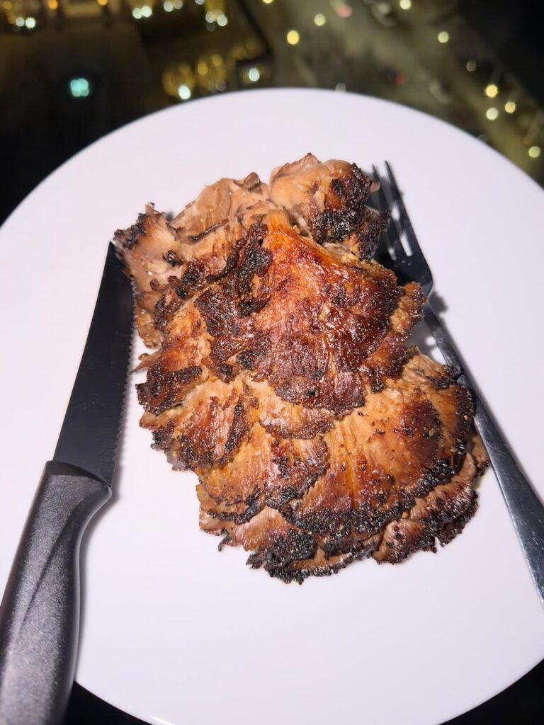 Vegan Oyster Mushroom Steak