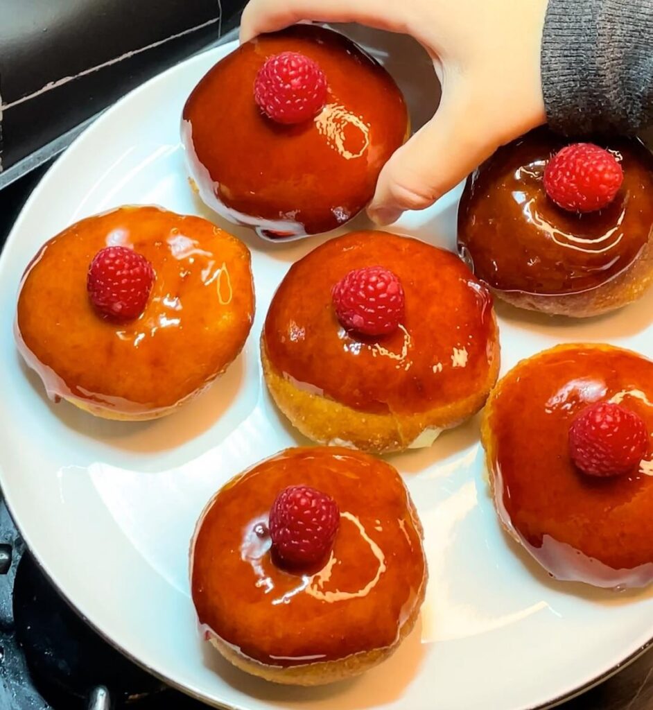 Crème brûlée donut 😋