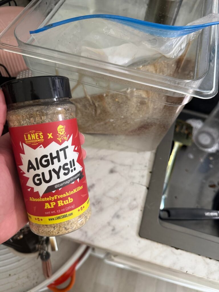 Top round turned into Italian beef