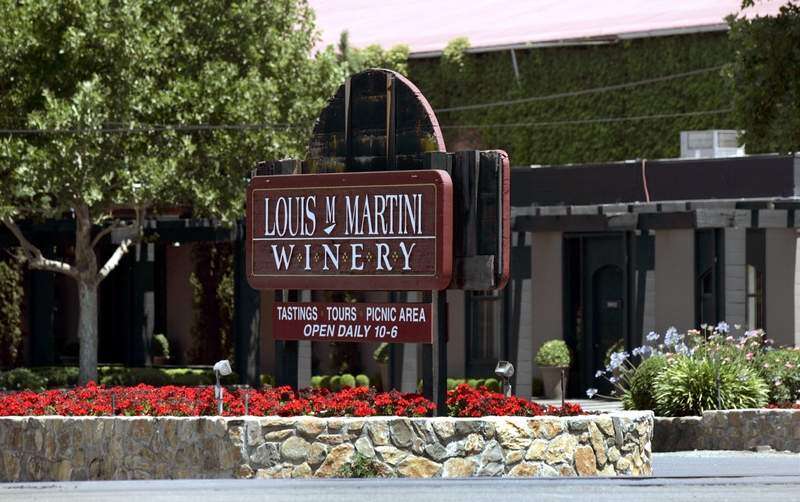 The Louis M. Martini Winery in St. Helena, Saturday, July...