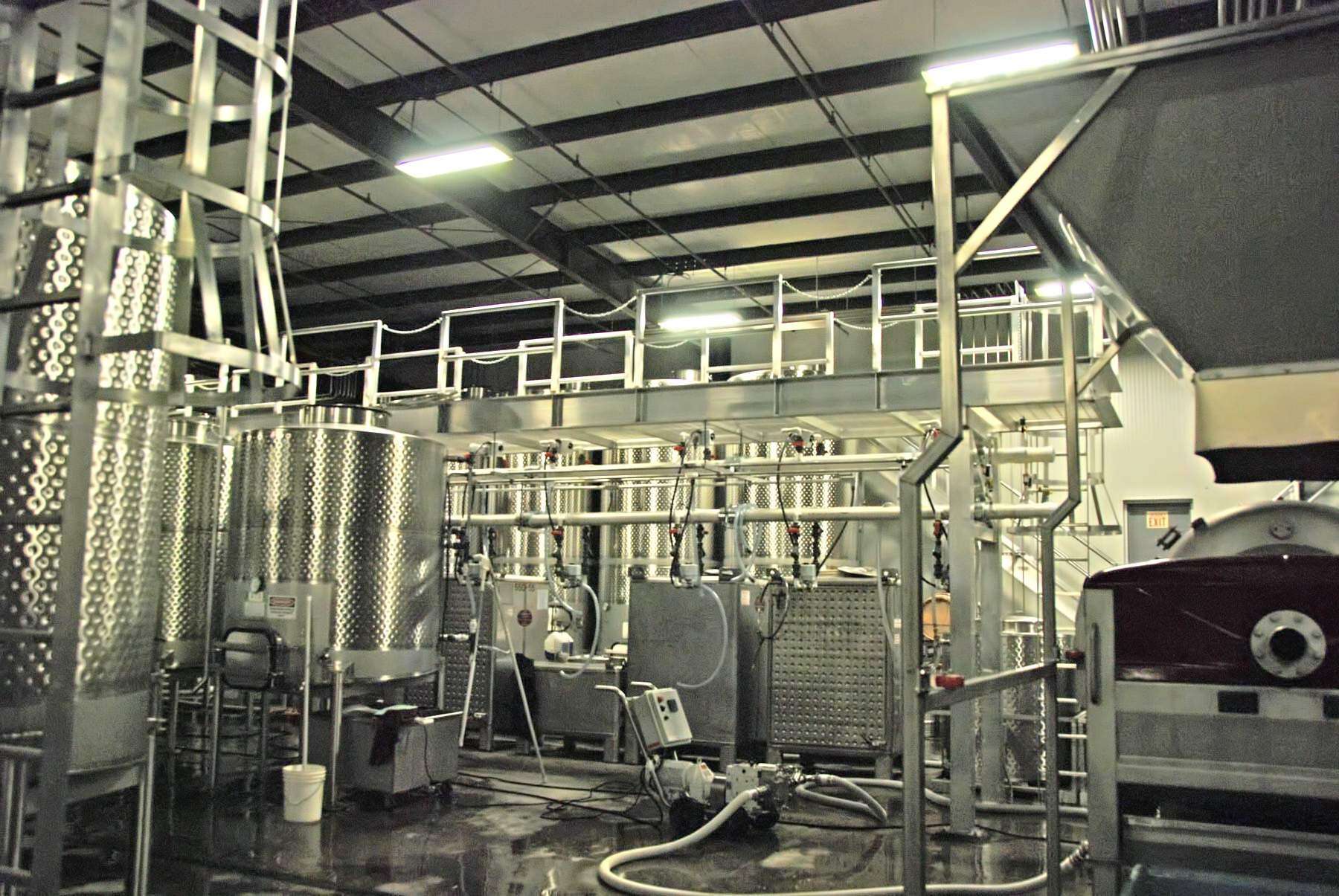 Inside of The Ranch Winery near St. Helena (Courtesy: Gallo)